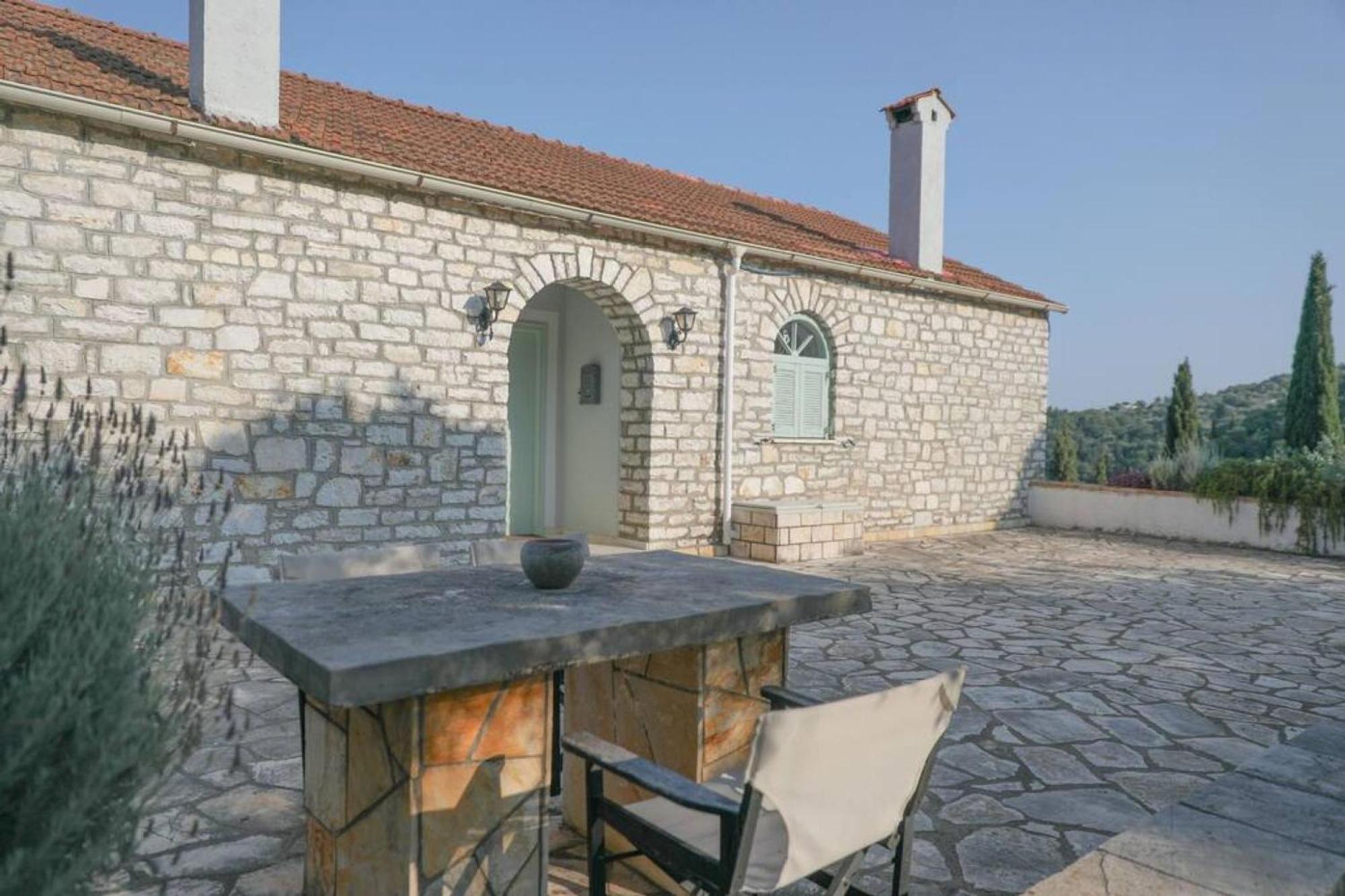 Sinies Stone Cottage - Ne Corfu Agnitsini ภายนอก รูปภาพ