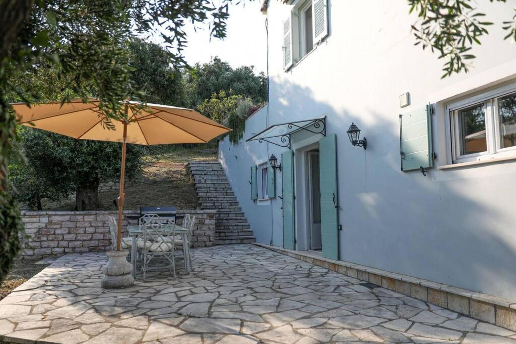 Sinies Stone Cottage - Ne Corfu Agnitsini ภายนอก รูปภาพ