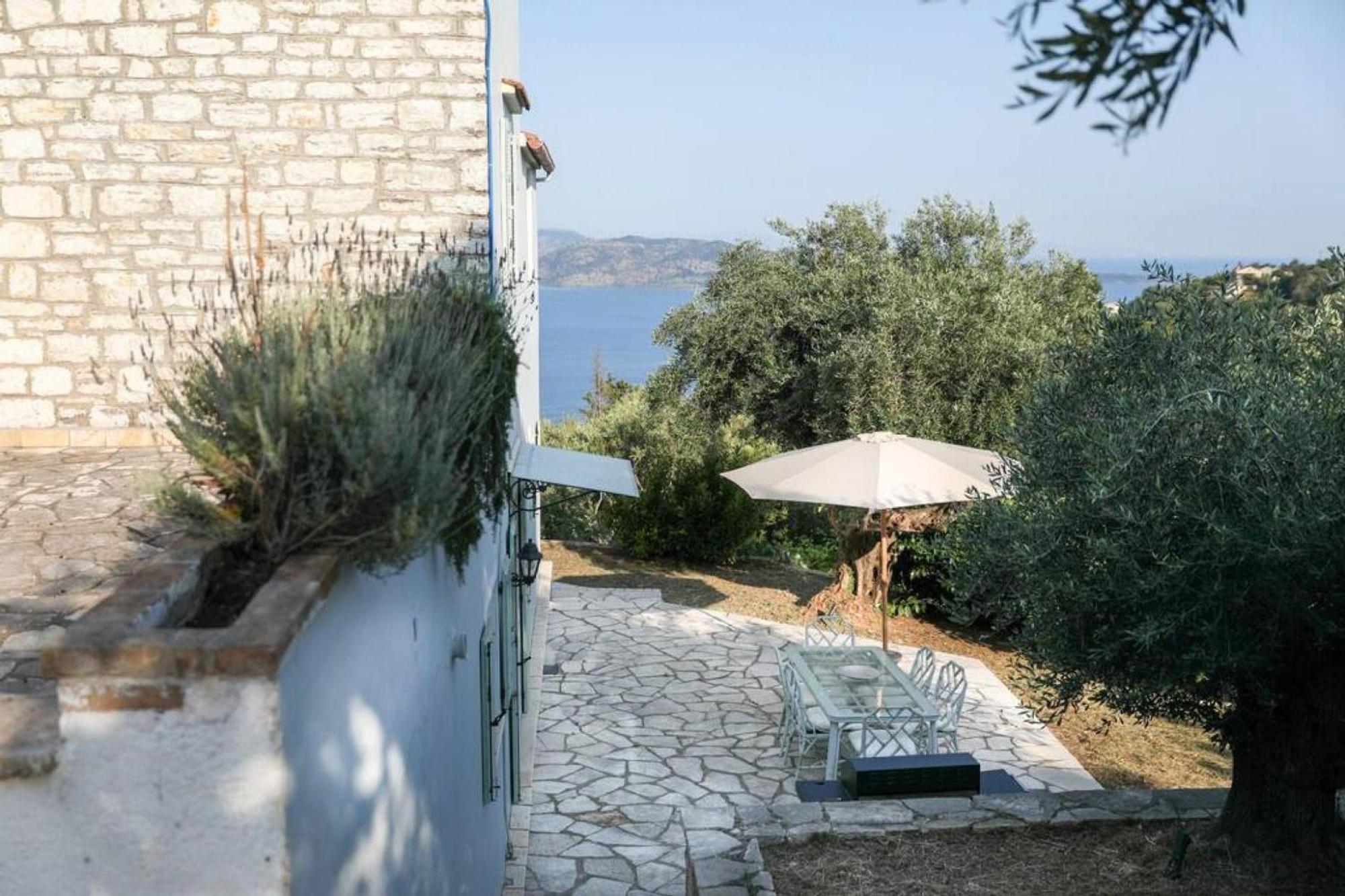 Sinies Stone Cottage - Ne Corfu Agnitsini ภายนอก รูปภาพ