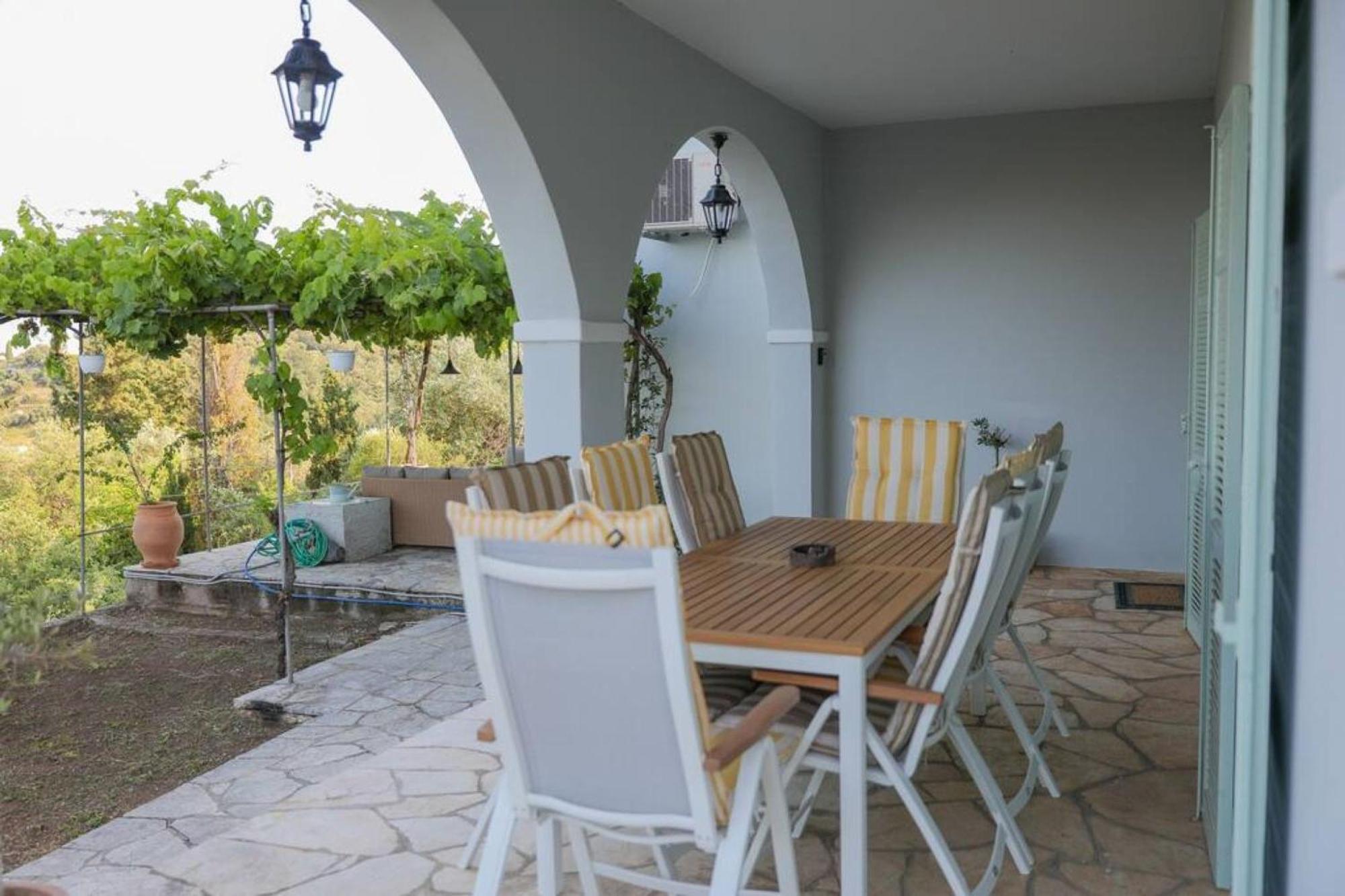 Sinies Stone Cottage - Ne Corfu Agnitsini ภายนอก รูปภาพ
