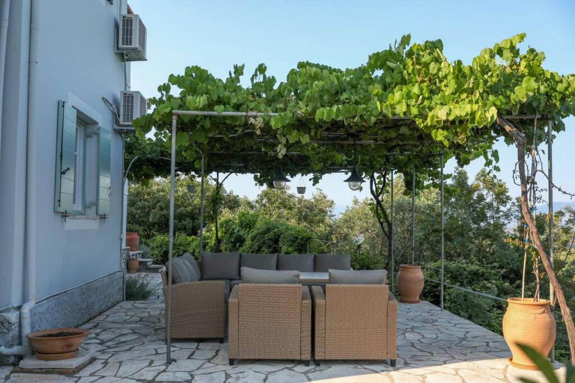 Sinies Stone Cottage - Ne Corfu Agnitsini ภายนอก รูปภาพ