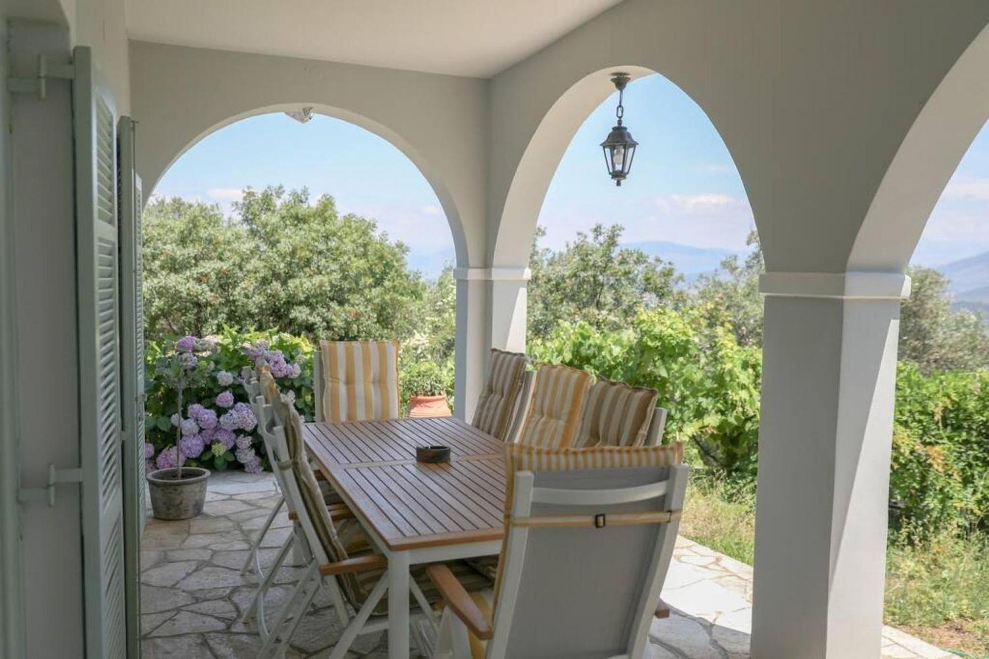 Sinies Stone Cottage - Ne Corfu Agnitsini ภายนอก รูปภาพ