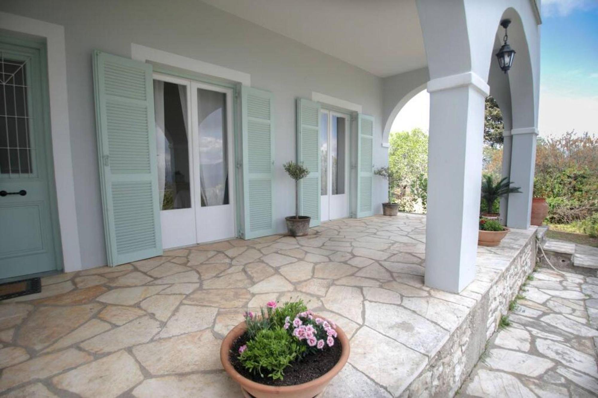 Sinies Stone Cottage - Ne Corfu Agnitsini ภายนอก รูปภาพ