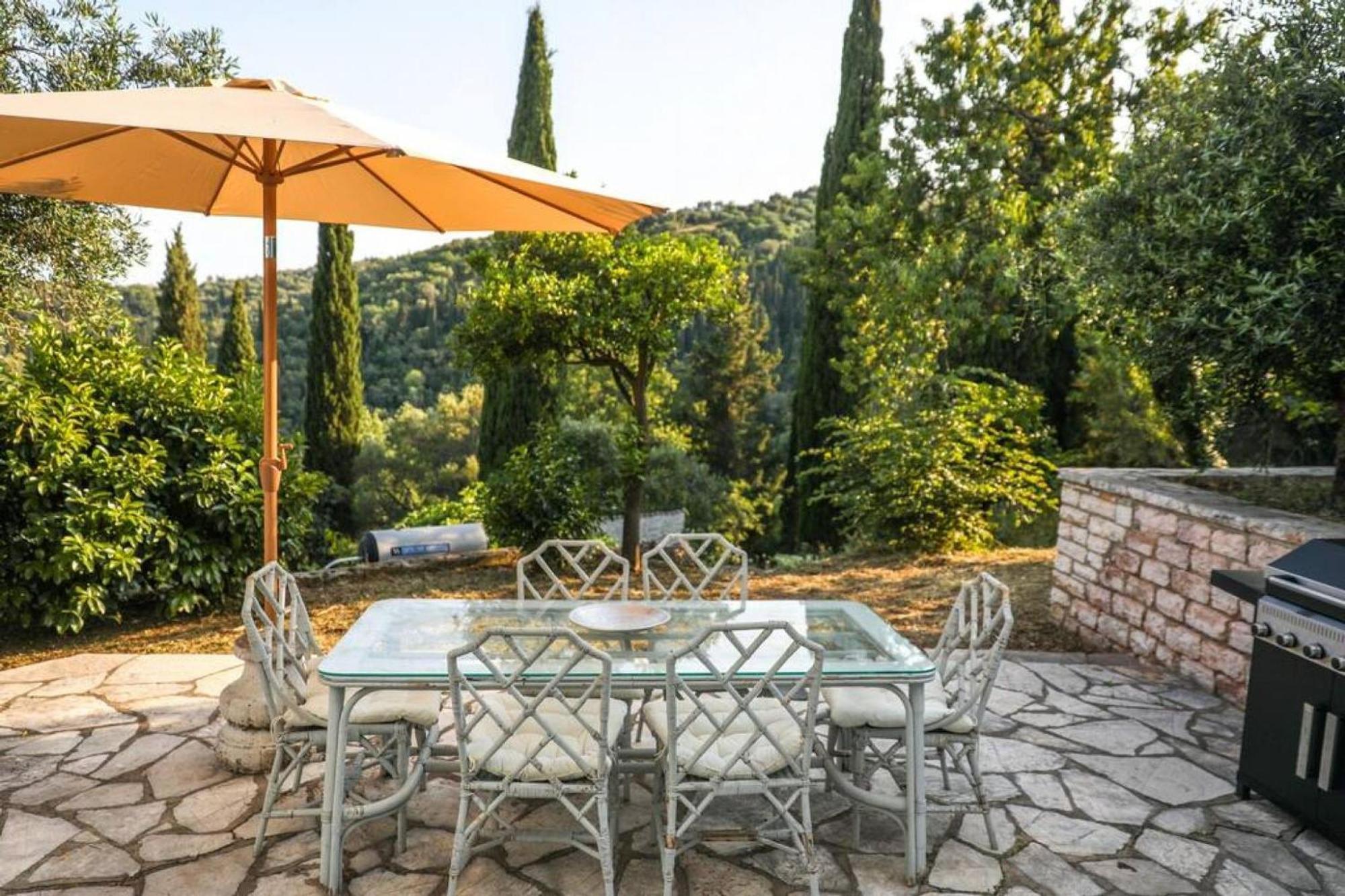Sinies Stone Cottage - Ne Corfu Agnitsini ภายนอก รูปภาพ