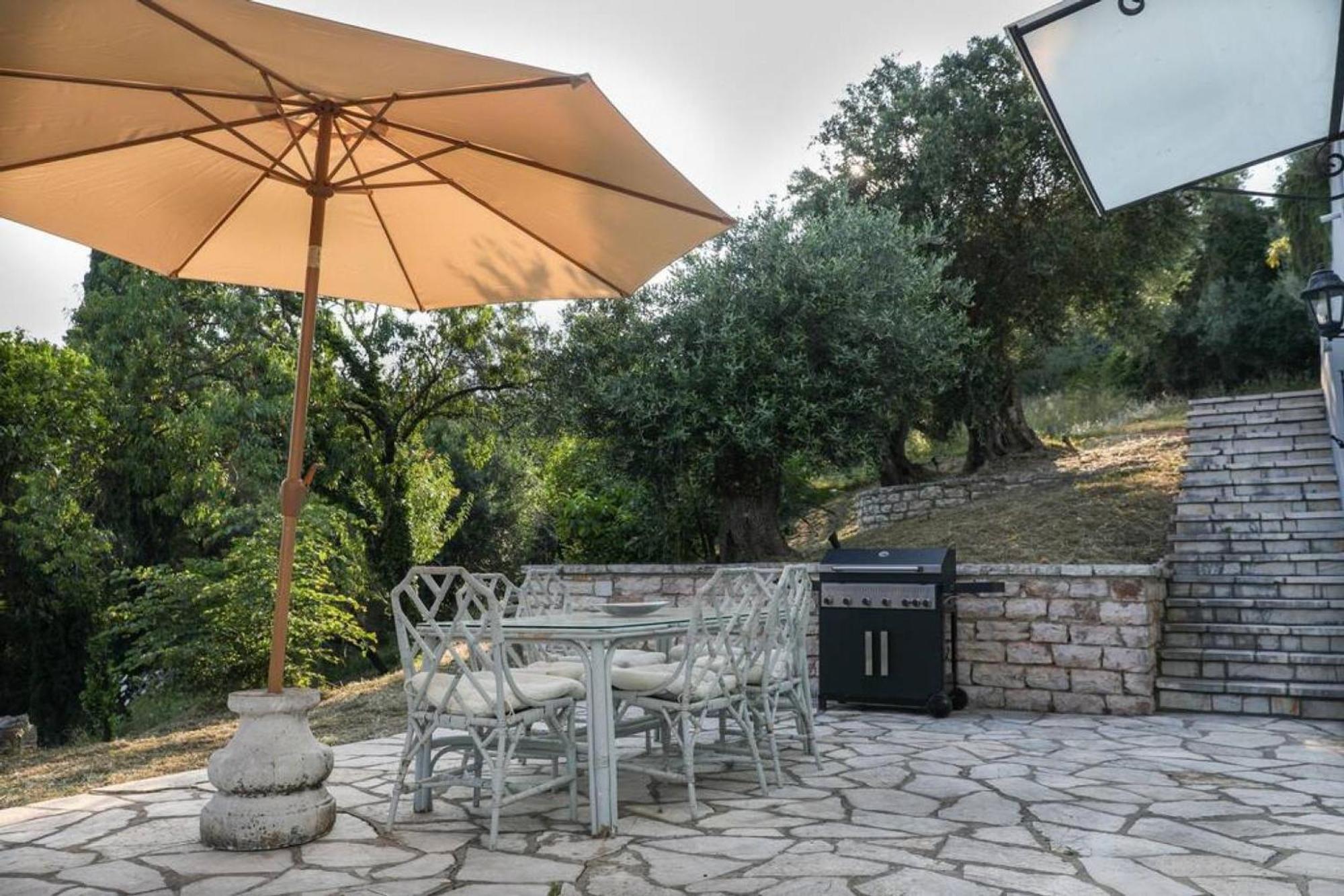 Sinies Stone Cottage - Ne Corfu Agnitsini ภายนอก รูปภาพ