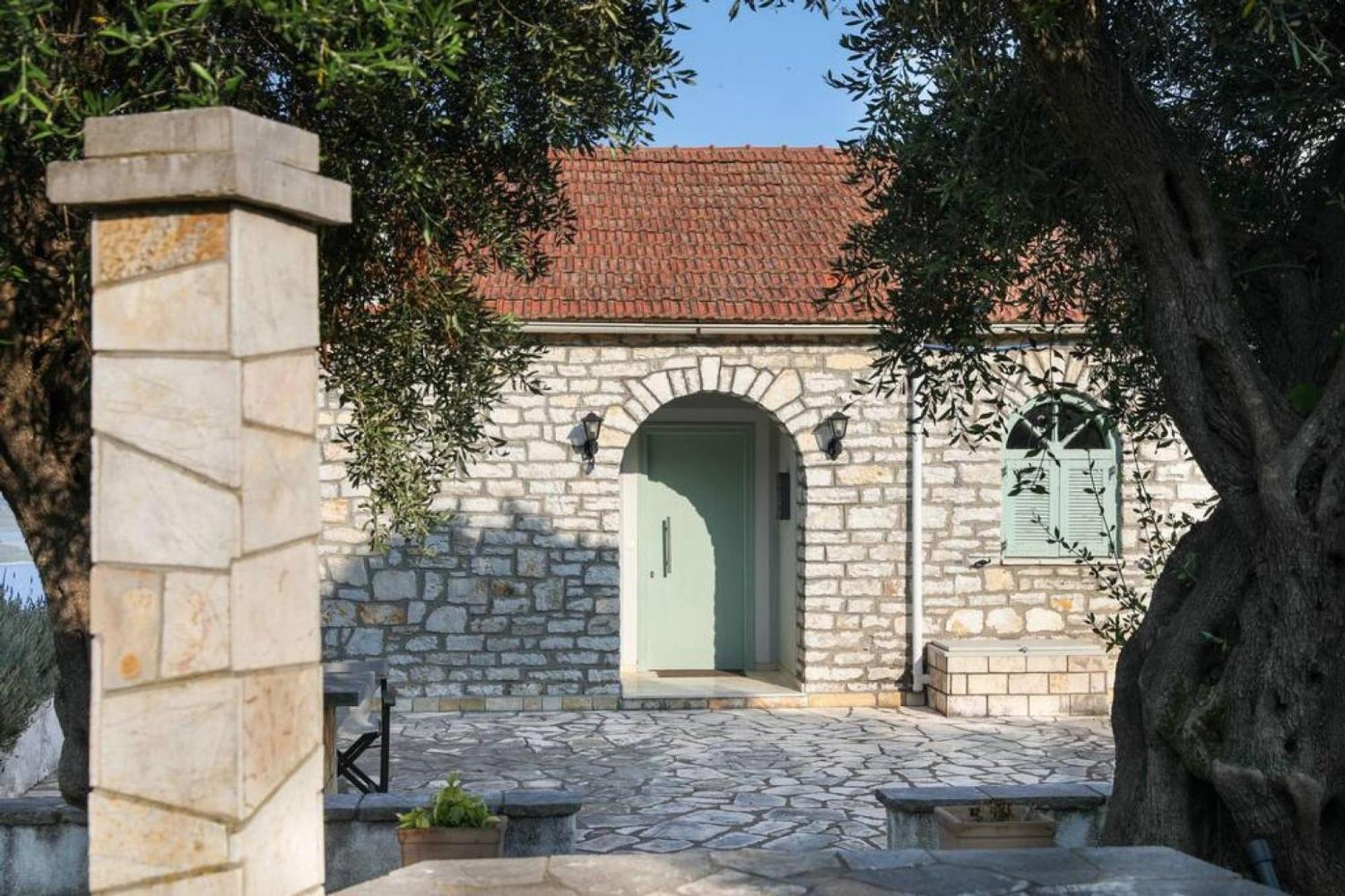 Sinies Stone Cottage - Ne Corfu Agnitsini ภายนอก รูปภาพ