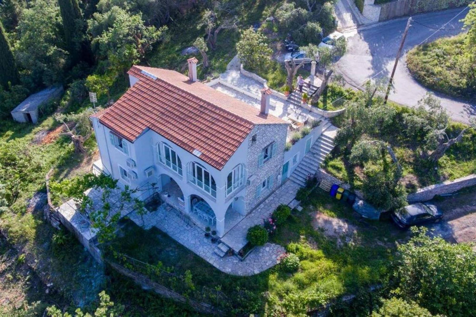 Sinies Stone Cottage - Ne Corfu Agnitsini ภายนอก รูปภาพ